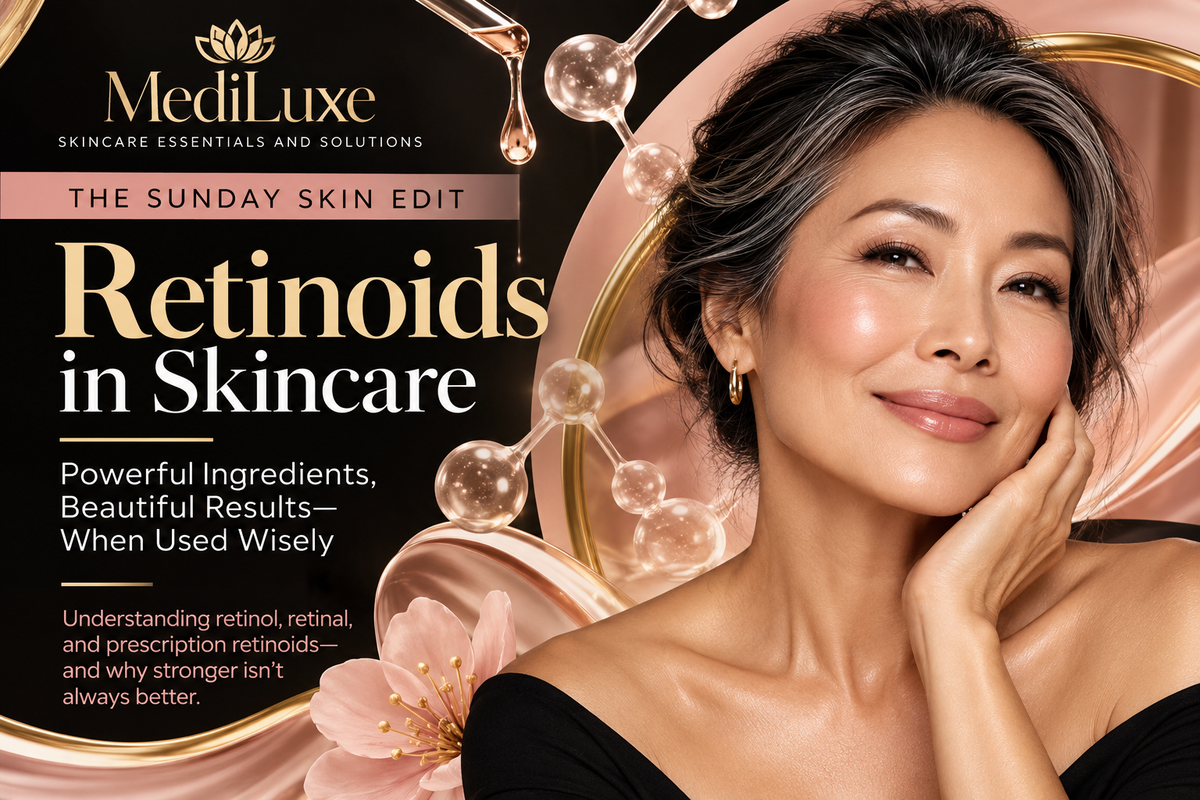 Retinoids in Skincare: Powerful Ingredients, Beautiful Results—When Used Wisely