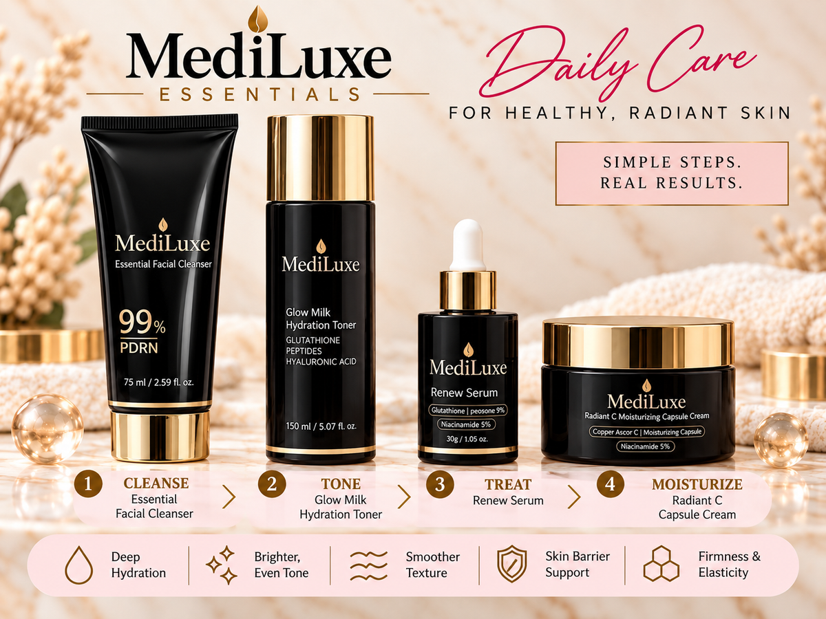 MediLuxe Essentials Smoothing & Hydrating Bundle